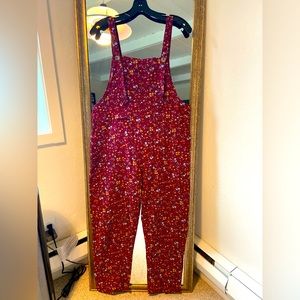 Floral • Cotten & Linen • overalls